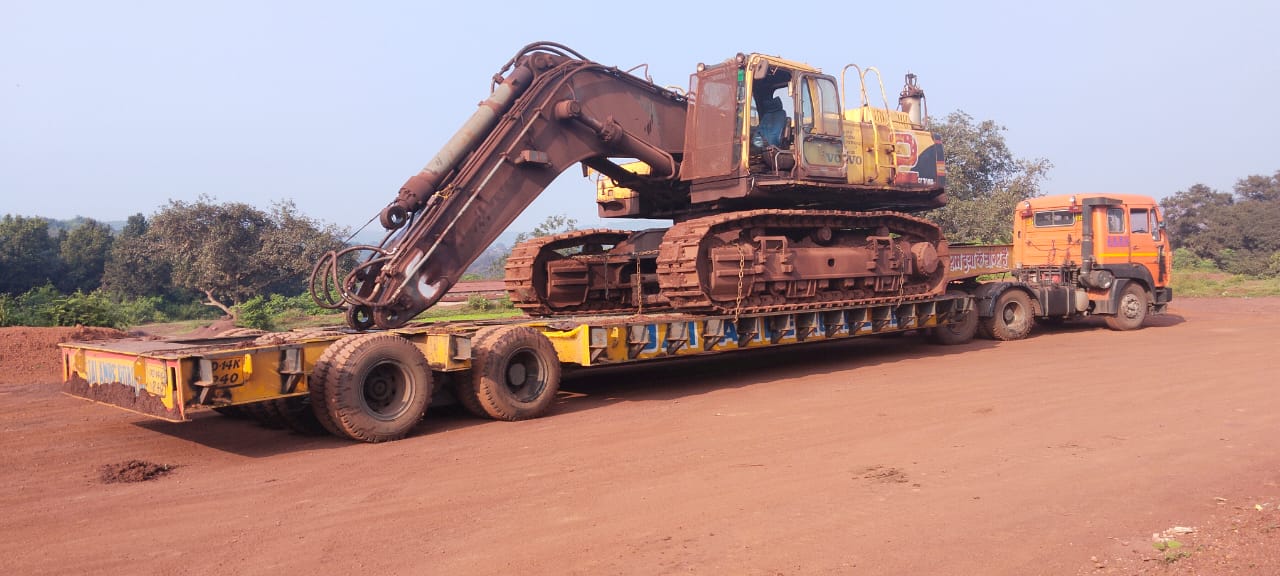 Volvo excavator JARL lowbed