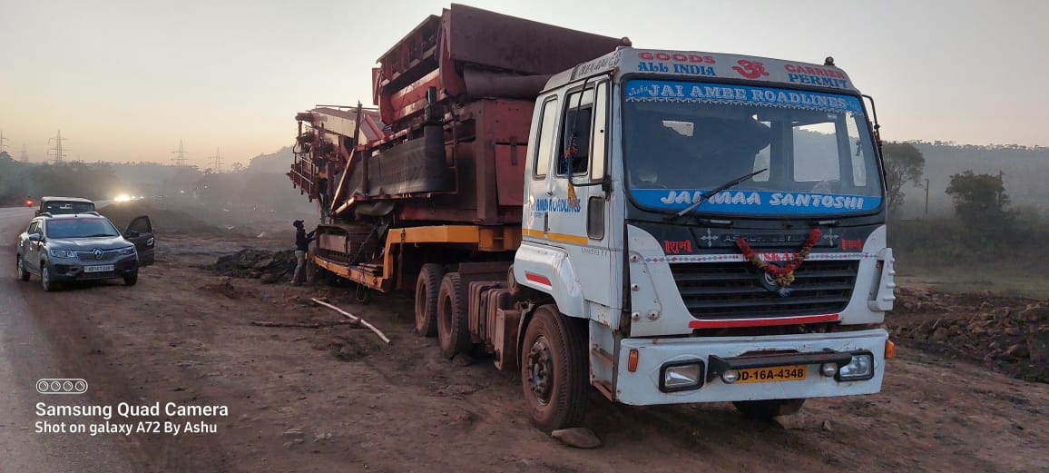 Jai Ambe Roadlines heavy road machinery